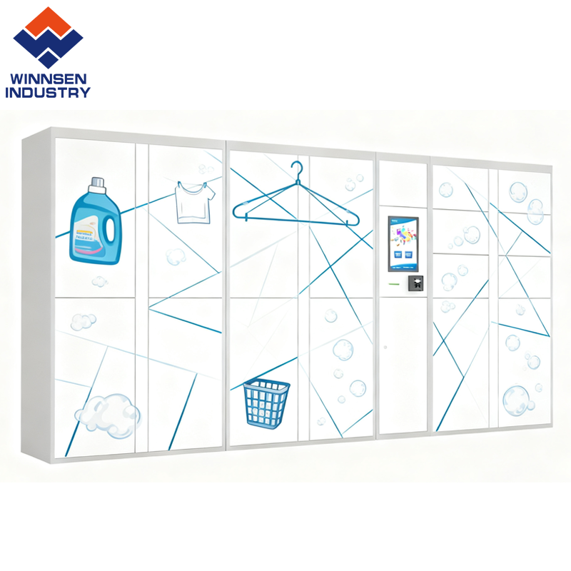 China Connected Garment Locker With Sanitization Feature & Adaptive Pricing Model on sale