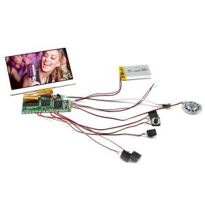 LED Backlight LCD Video Module with Customized Resolution and WMA Image Format