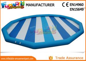 China Hot welding 0.9mm PVC Tarpaulin Inflatable Pool Slides For Inground Pools on sale