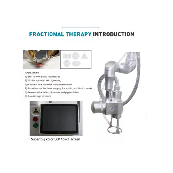 Iso Rf Micro Acne Scars Co2 Fractional Laser Machine