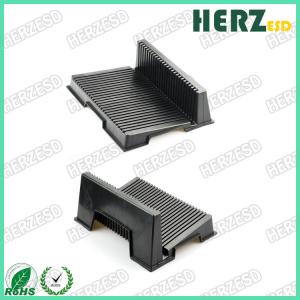 L Shaped ESD PCB Racks Depth 3.2 mm PP Material With Conductive Fiber