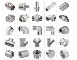  Sanitary 316 316L Stainless Steel Pipe Fittings 6000 PSI Hex Reducing Bushing Manufactures