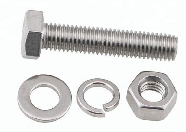 Quality Stainless Steel / Carbon Steel Bolt And Nut Assembly 8.8 10.9 Grade M16 M24 M28 M30 for sale
