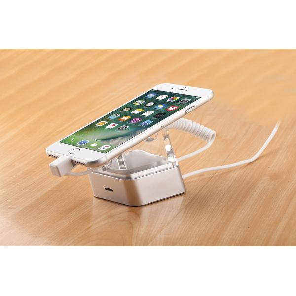 Quality COMER High quality security display alarm stand for Mobile phone with alarm and charging function for sale