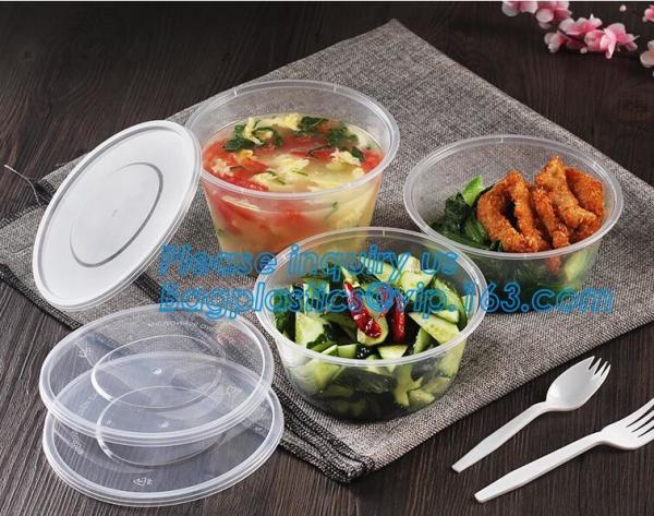 Quality Biodegradable Disposable, Reusable Microwave Containers, Hot Soup Packaging, Meal Prep Noodle Bowl Lunch Box for sale