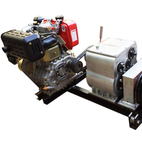 Optional Type Underground Cable Pulling Equipment Cable Tractor Mountain Area Diesel Engine