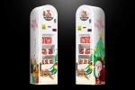 commercial Automatic Vending Machine MDB Software system Galvanized foaming