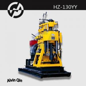  HZ-130YY india small water well drilling rig, trailer mounted ground water drilling machin Manufactures