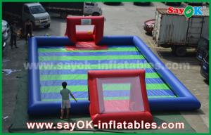 Football Inflatable Games Durable PVC Tarpaulin Inflatable Sports Games / Kids Inflatable Soccer