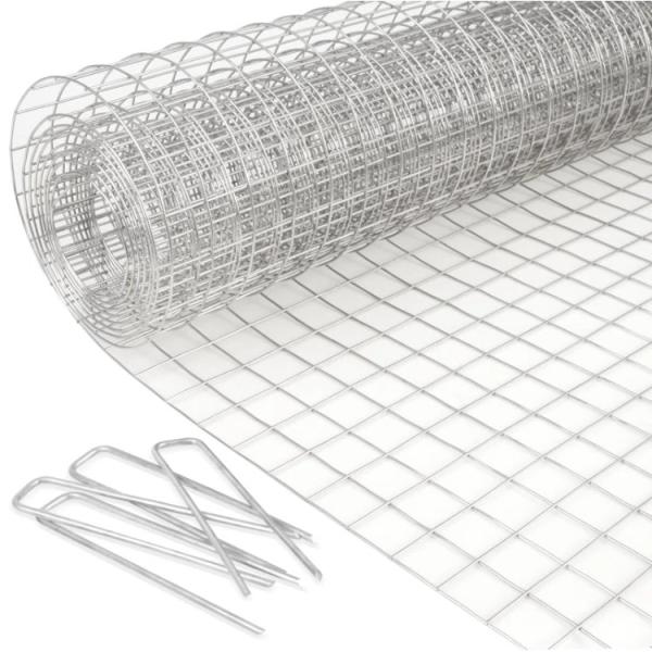 Quality Welded Wire Mesh Roll 2X2 Galvanized Welded Wire Mesh with Square Hole for sale