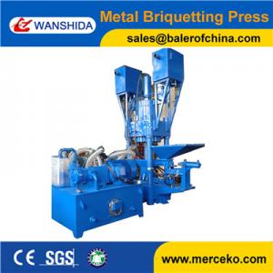 China Strong force PLC control cast iron Sawdust hydraulic Briquetting Presses manufacturer on sale