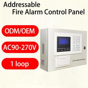 Advanced Addressable Fire Alarm System for Precise Fire Location and Identification CA100 Addressable Panel Fire Alarm System