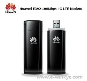 Quality Unlocked Huawei E392 4G LTE FDD/TDD Multi-Mode USB Modem 100Mbps 4G modems for sale