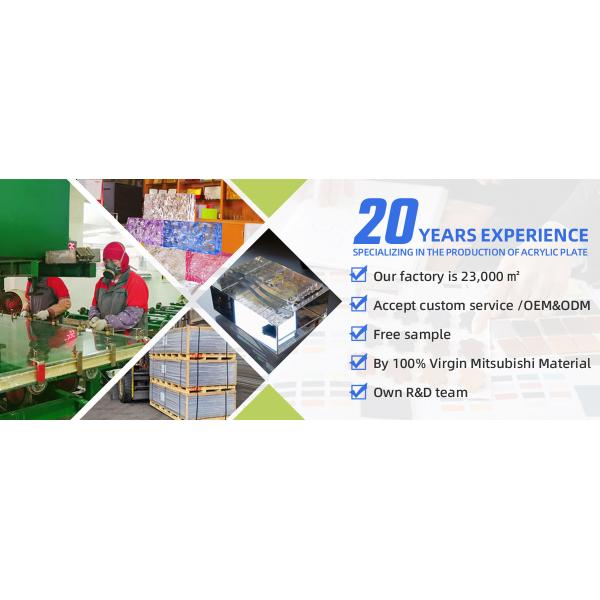 Enhanced Durability Acrylic Light Diffuser Sheet with Excellent Uv Resistance