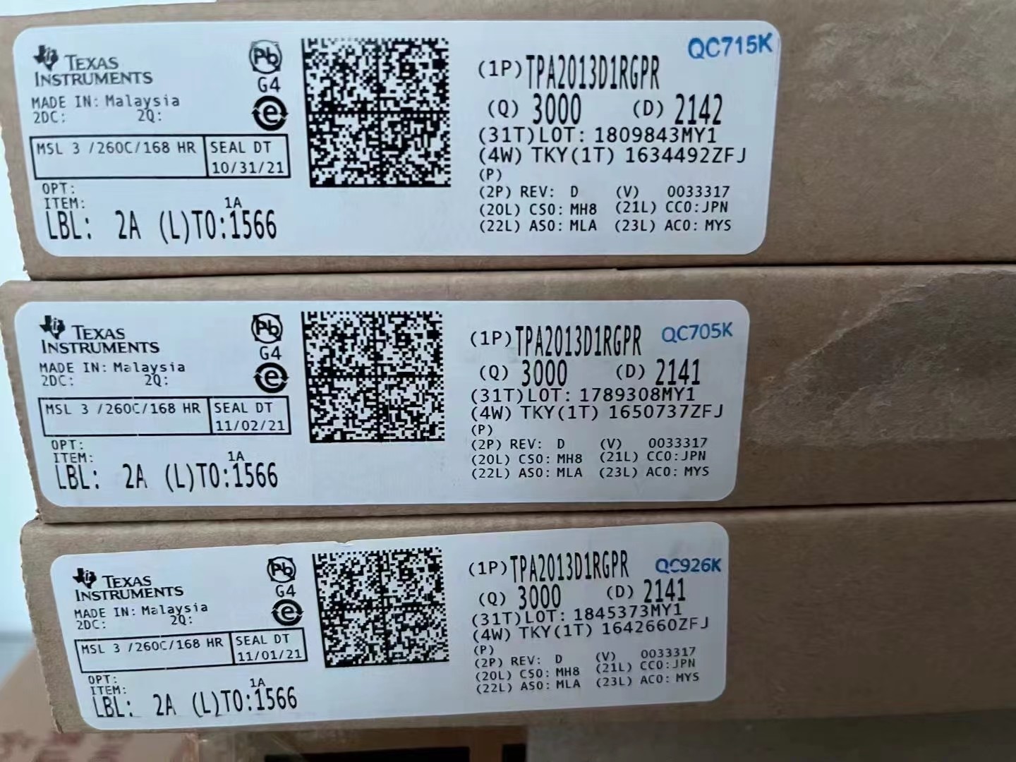 TE28F160B3TD70 FLASH Programmable Integrated Circuit 16Mbit Parallel 70Ns 48
