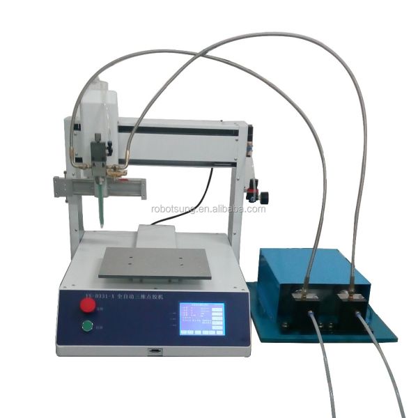 ROBOTSUNG Full Automatic Three-Axis PU Desktop Adhesive Glue Dispensing Machine AB Glue Dispenser Robot Manufacturer Dispens Glue