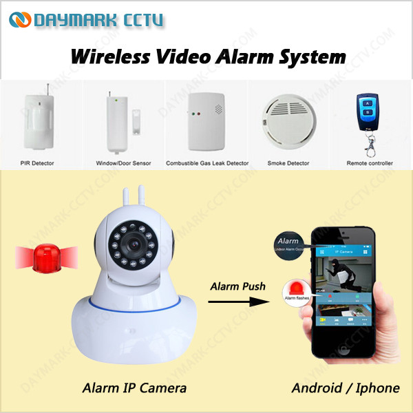 Quality 720p wifi QR code scanning p2p best security camera system for sale