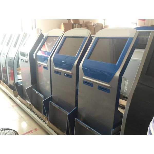 Cold Rolled Token Management System 17" Touch Screen Electronic Queuing Kiosk