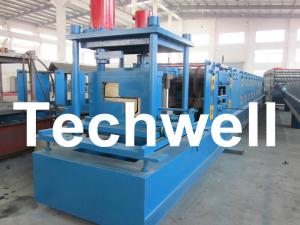  Customized Steel Z Shaped Purlin / Z Channel Roll Forming Machine TW-Z300 Manufactures