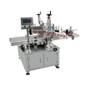 Self Adhesive Double Side Labeling Machine for Barcode Labeling on Detergent