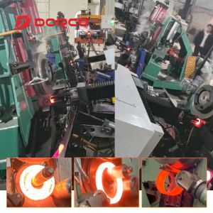 Automated Ring Rolling Machine with Automatic Counting and Detection for
