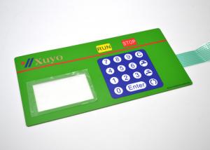  PET Material Embossed Membrane Keypad Electrical Switch For Running Machine Manufactures