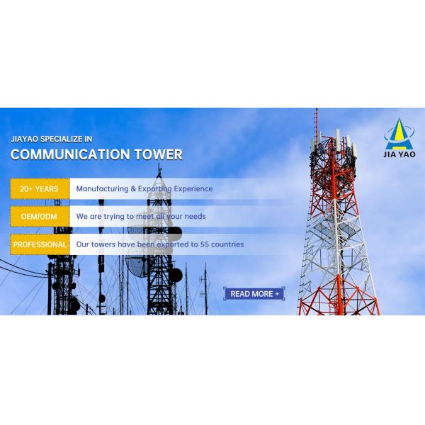 45M Quick Deployment 4 Legged Tower For 5G Coverage Expansion Project
