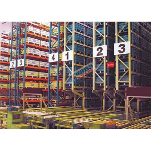 Logistics Automation Automated Shelving System AS RS High Bay Automated Racking