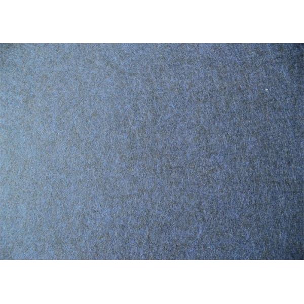 Navy Color Decorative Sound Absorbing Wall Panels , Recycled Pet Felt Panels