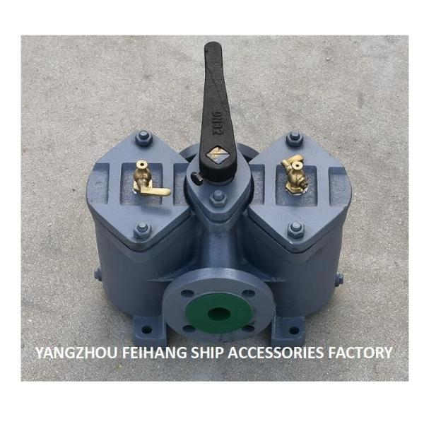 Technical Parameter Table For Duplex Oil Filter Double Oil Strainers Model AS32 Cb/T425-94 Body Cast Iron With Filter