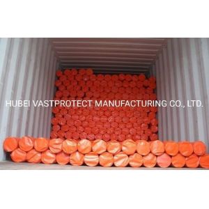 Double Sided Orange PE Poly Tarps Roll with Paper Core and Customization Made