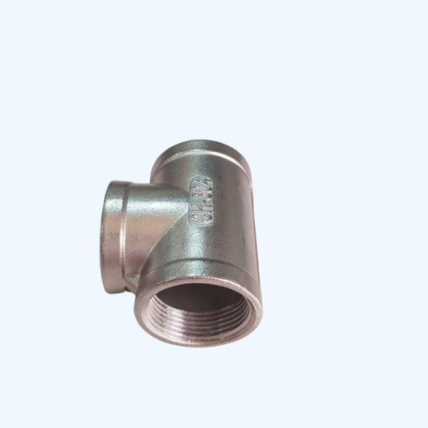 Customizable Stainless Steel Tee for Industry Tailored to Your Needs