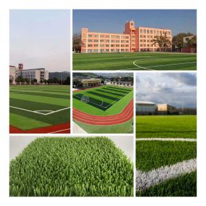  Portable Non Infill Synthetic Football Turf 30mm Artificial Soccer Grass Manufactures