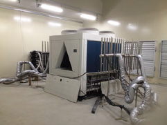Commercial Air Conditioner Performance Testing Lab