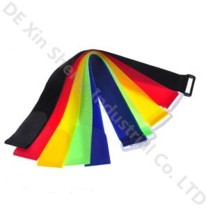  Adjustable Hook Loop Buckle Strap Magic Tape adjustable elastic strap hook and loop fastening strap Manufactures