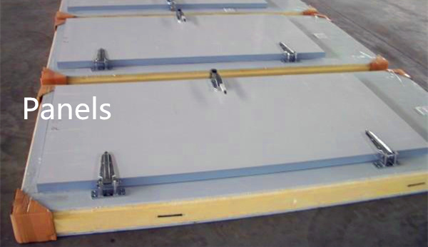 Bohn Cooler Prefabricated Cold Room 100mm Insulation Polyurethane Panels