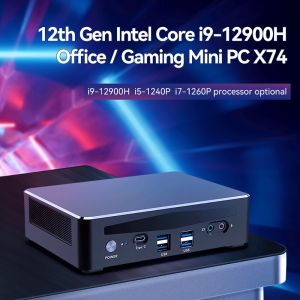 12th Generation Intel Core I7 1260p Mini PC With Dual LAN Dual HDMI DDR4 64GB