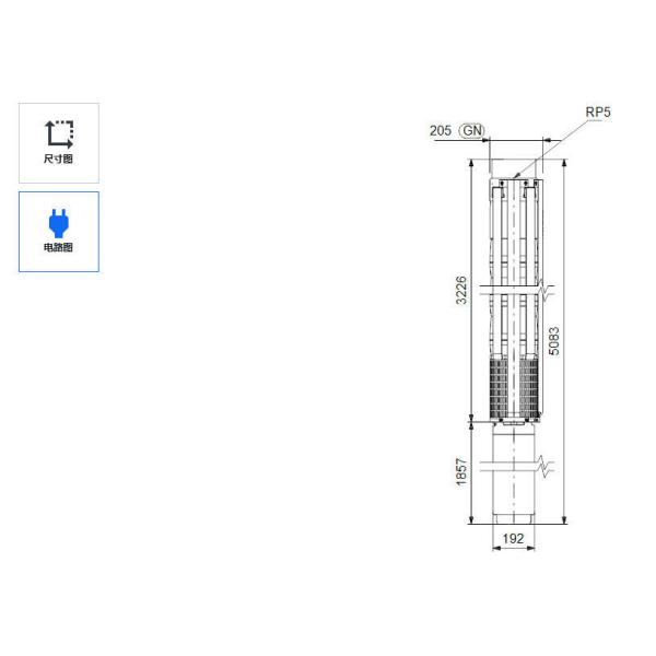 High Efficiency Grundfos SP Deep Well Pump For Efficient Water Supply
