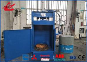  Large Output Waste Oil Steel Drum Crusher Box Press Compactor Machine 25 Ton Press Force High Stable Performance Manufactures