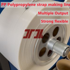100% Recycled Material Using PP Strapping Band Making Machine With Automatic
