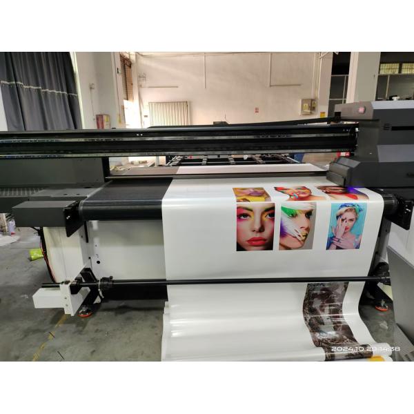 Quality UV Flatbed Roll To Roll Printer With LED Curing System For Multicolor Printing for sale