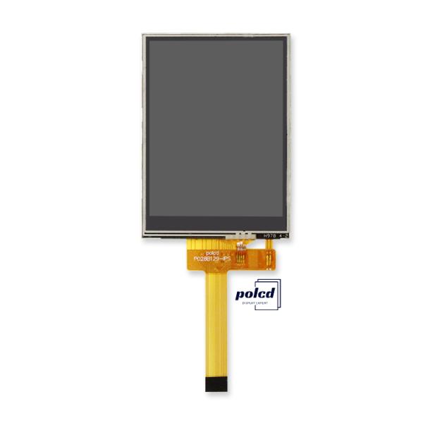 Polcd 2.8 Inch TFT LCD Display Module with 240*320 Resolution SPI/RGB/MCU 14-Pin