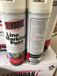  Non Toxic Line Temporary Marking Spray Paint 500ml For Traffic Accident Manufactures