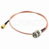 BNC Male to SMA Male Connector RF Coaxial Cable , RG316 Antenna Extension Cable for sale