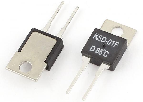 Quality TO-220 Package KSD-01F 85C NC Normal Closed Auto Reset Bimetal Temperature Control Switch Thermostat Thermal Cutoff Fus for sale