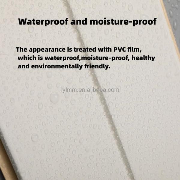 ECO-Friendly WPC Laminated Fluted Flat Wall Solid Panel for Indoor Interior Decoration