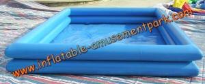  0.6 mm Above Ground Inflatable Swimming Pool / Inflatable Water Games Manufactures