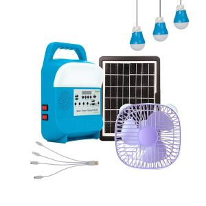  Solar Power Lighting Systems Solar Generator System 5W Solar Power Kit With Speaker Solar Energy Lighting System Manufactures