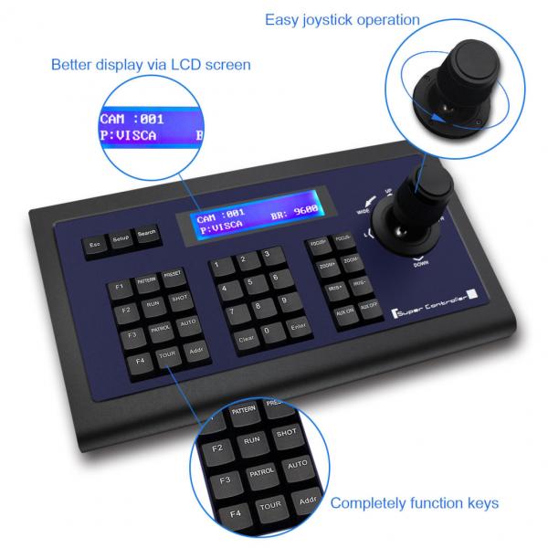 Mini Keyboard Controller/Keyboard Joystick Camera PTZ Controller