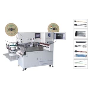 RS-860CK Fully Automatic Double-Side Crimping And Single-Side Plastic Shell Inserting Machine